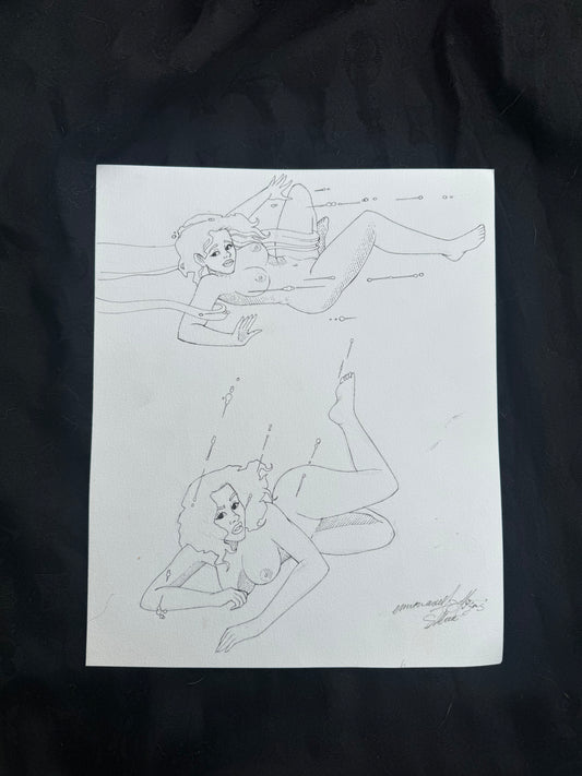 I killed Illustration Original