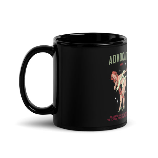 Advocate - Black Glossy Mug