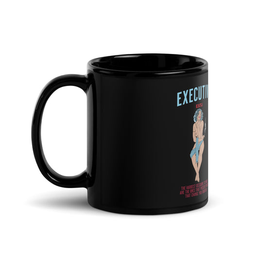 Executive - Black Glossy Mug