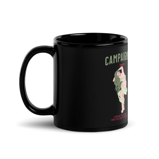 Campaigner - Black Glossy Mug