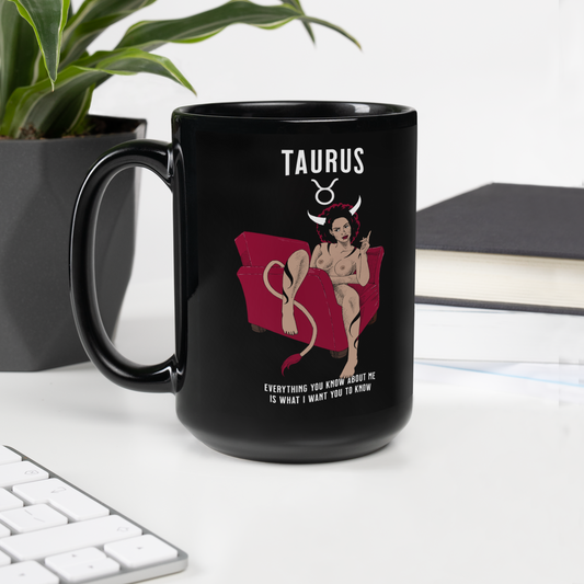 Taurus,- Glossy Mug