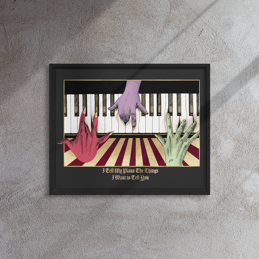 The Piano - Canvas