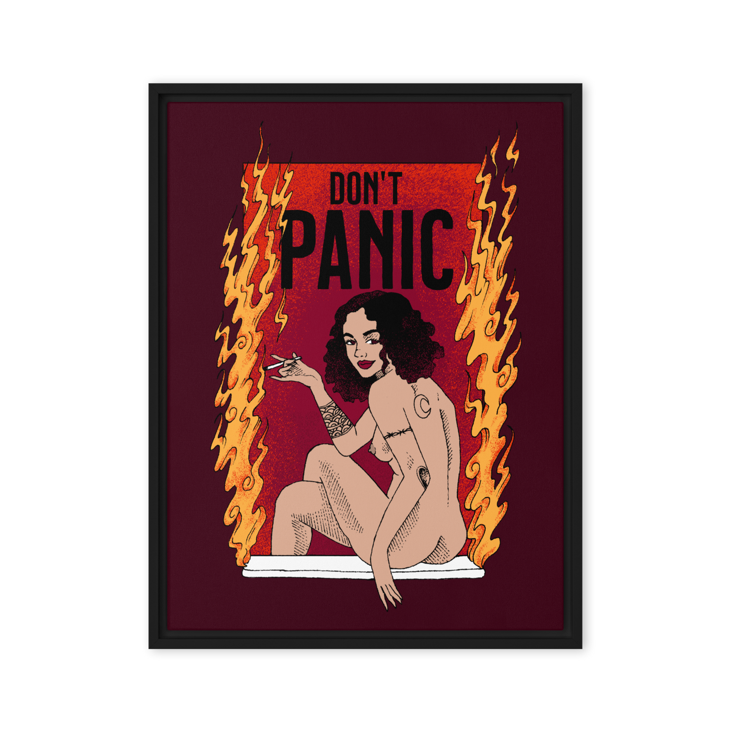 Ne paniquez pas - toile