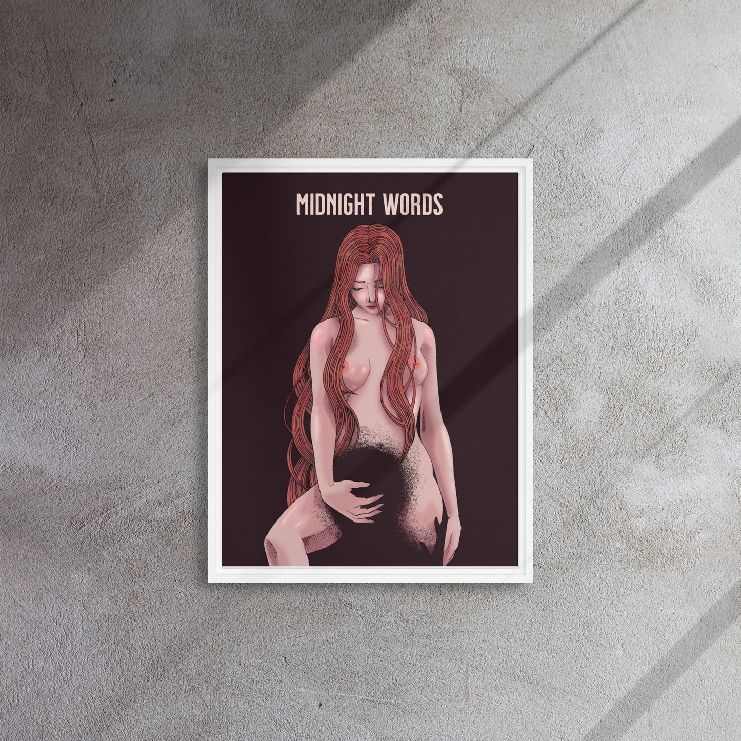Mots de minuit - Toile