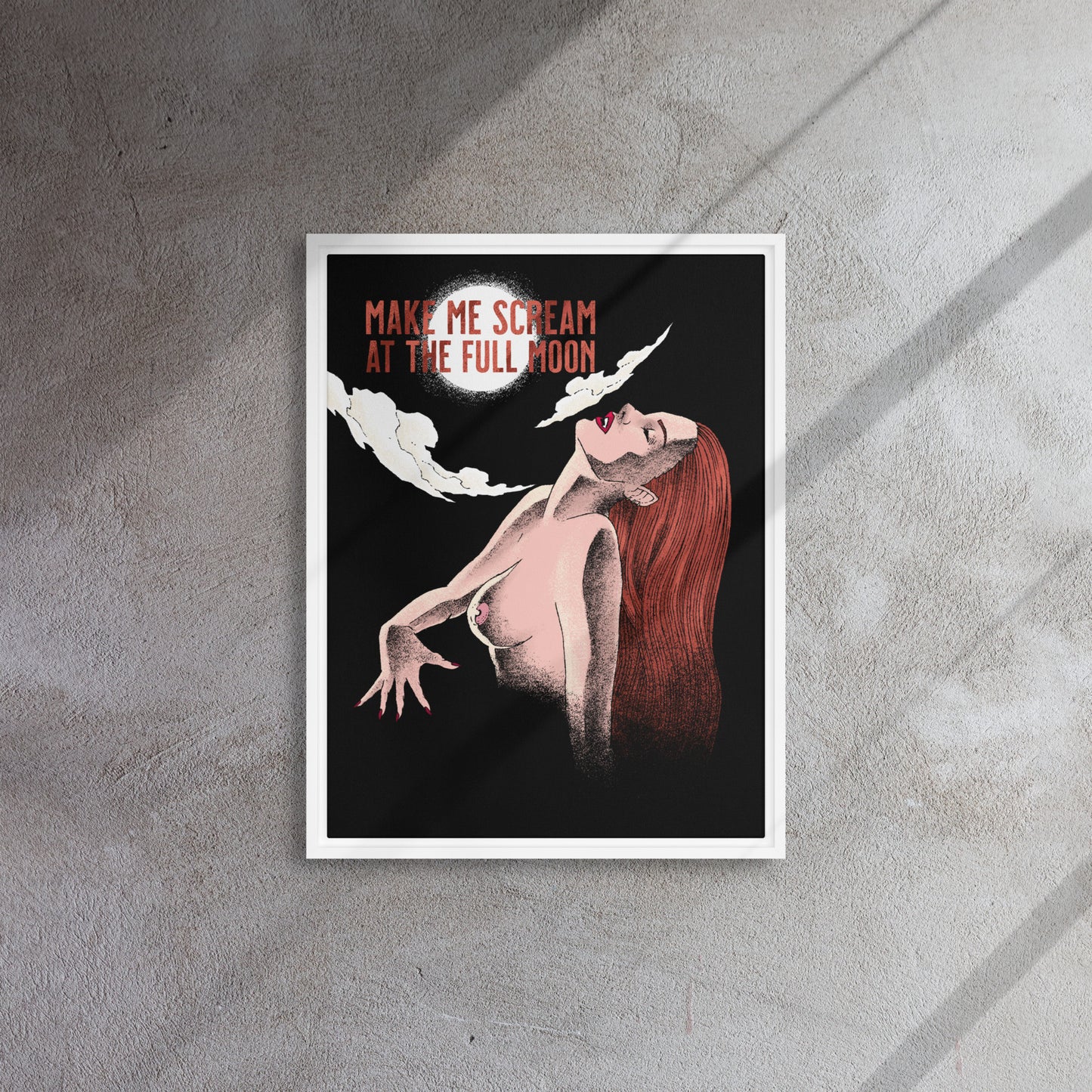 Fais-moi crier - Toile