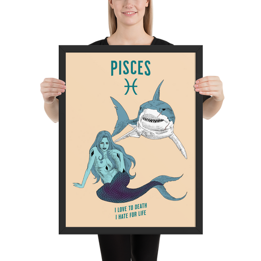 Pisces - Framed