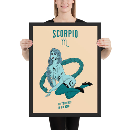 Scorpio - Framed