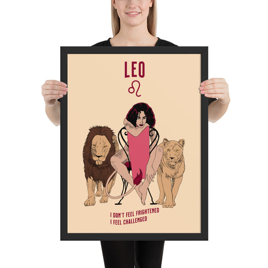 Leo - Framed