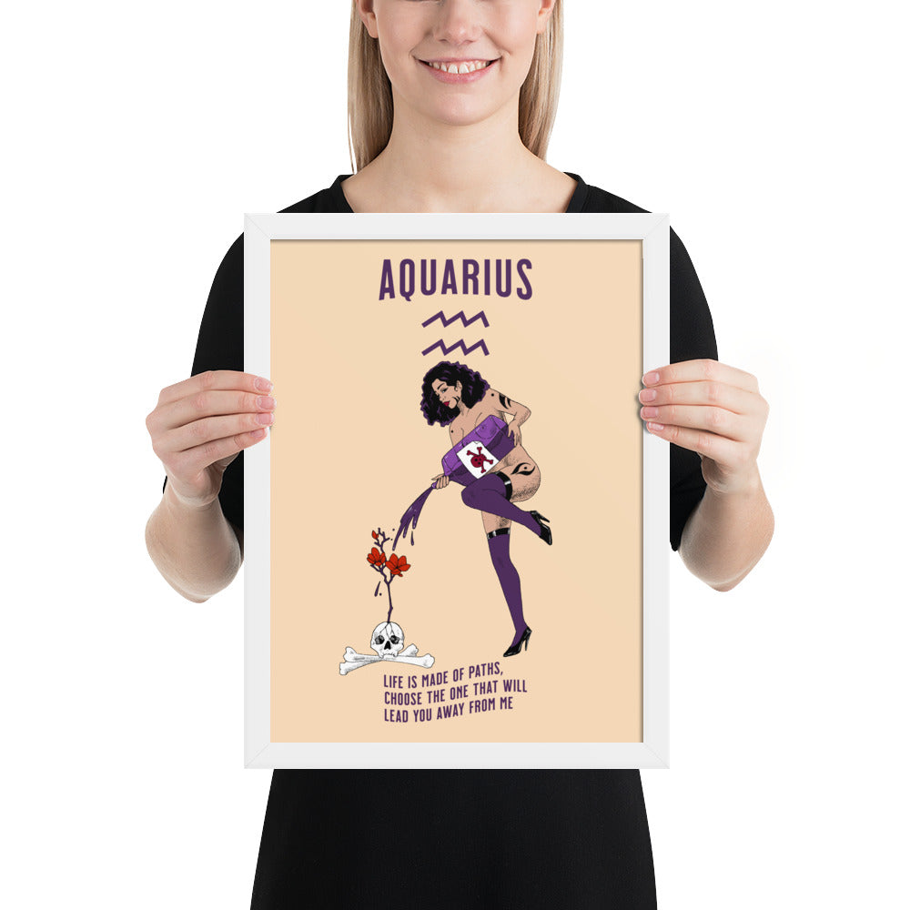 Aquarius - Framed