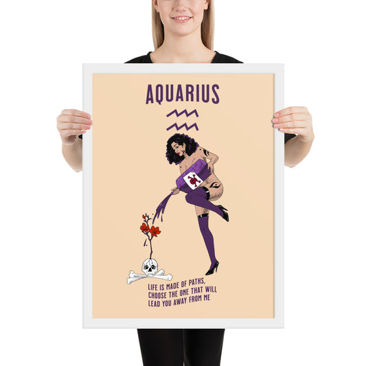 Aquarius - Framed