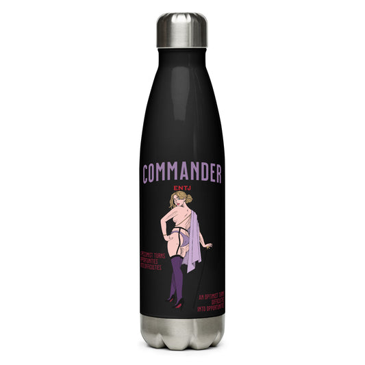 Commander - Gourde en acier inoxydable