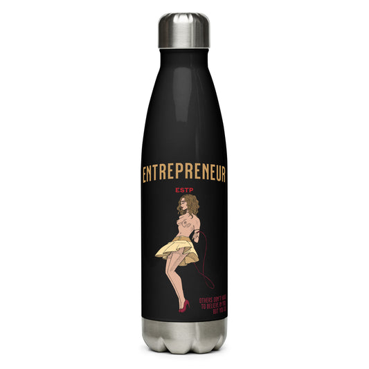 Entrepreneur - Bouteille d'eau en acier inoxydable