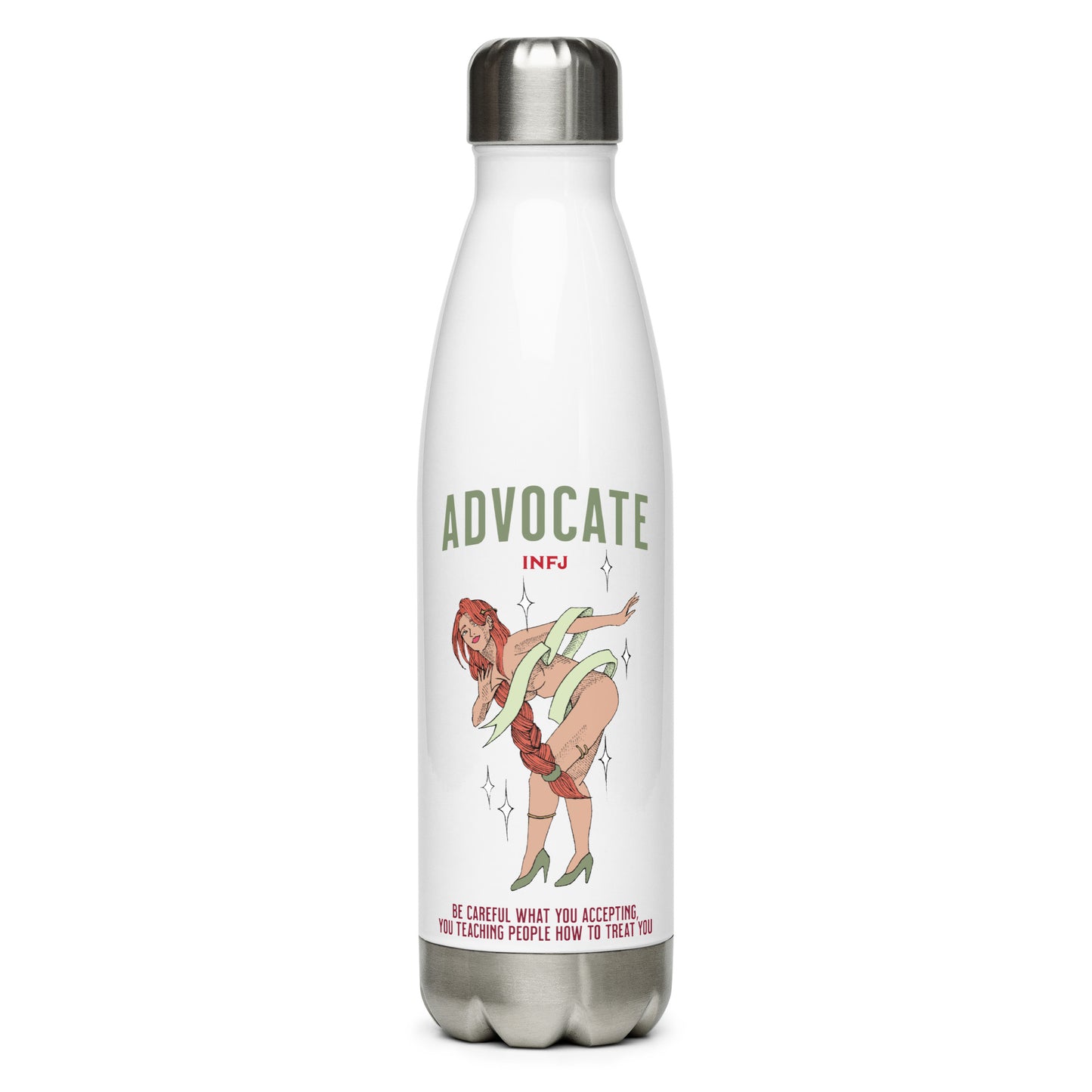 Advocate - Gourde en acier inoxydable