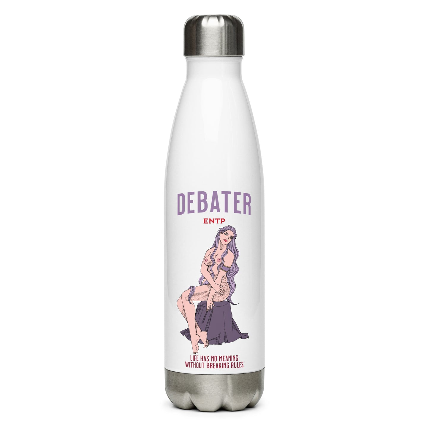 Debater - Bouteille d'eau en acier inoxydable