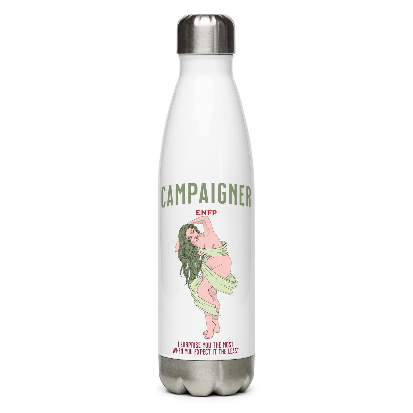 Campaigner - Gourde en acier inoxydable
