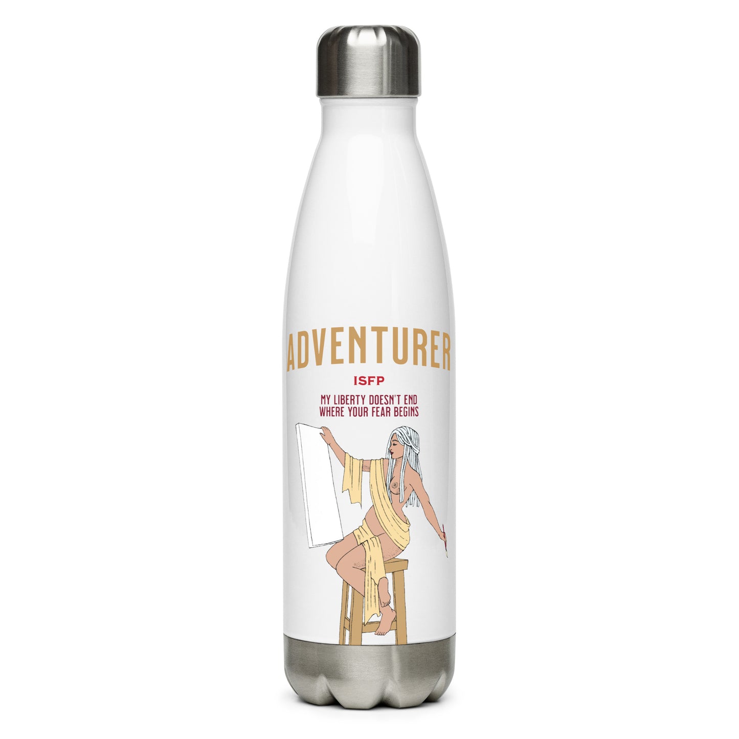 Aventurier - Gourde en acier inoxydable