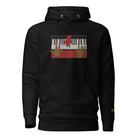 Piano Gold Embroidery - Unisex Hoodie
