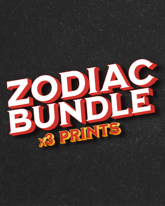 Zodiac Prints x3