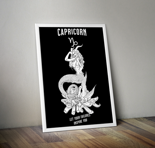 Capricorn - Black&White