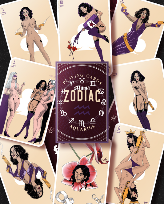 Zodiac Cards - Aquarius