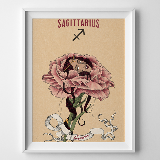 Zodiac Flowers - Sagittarius