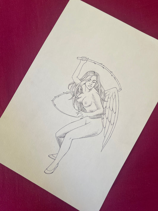 Virgo 02 Illustration Original
