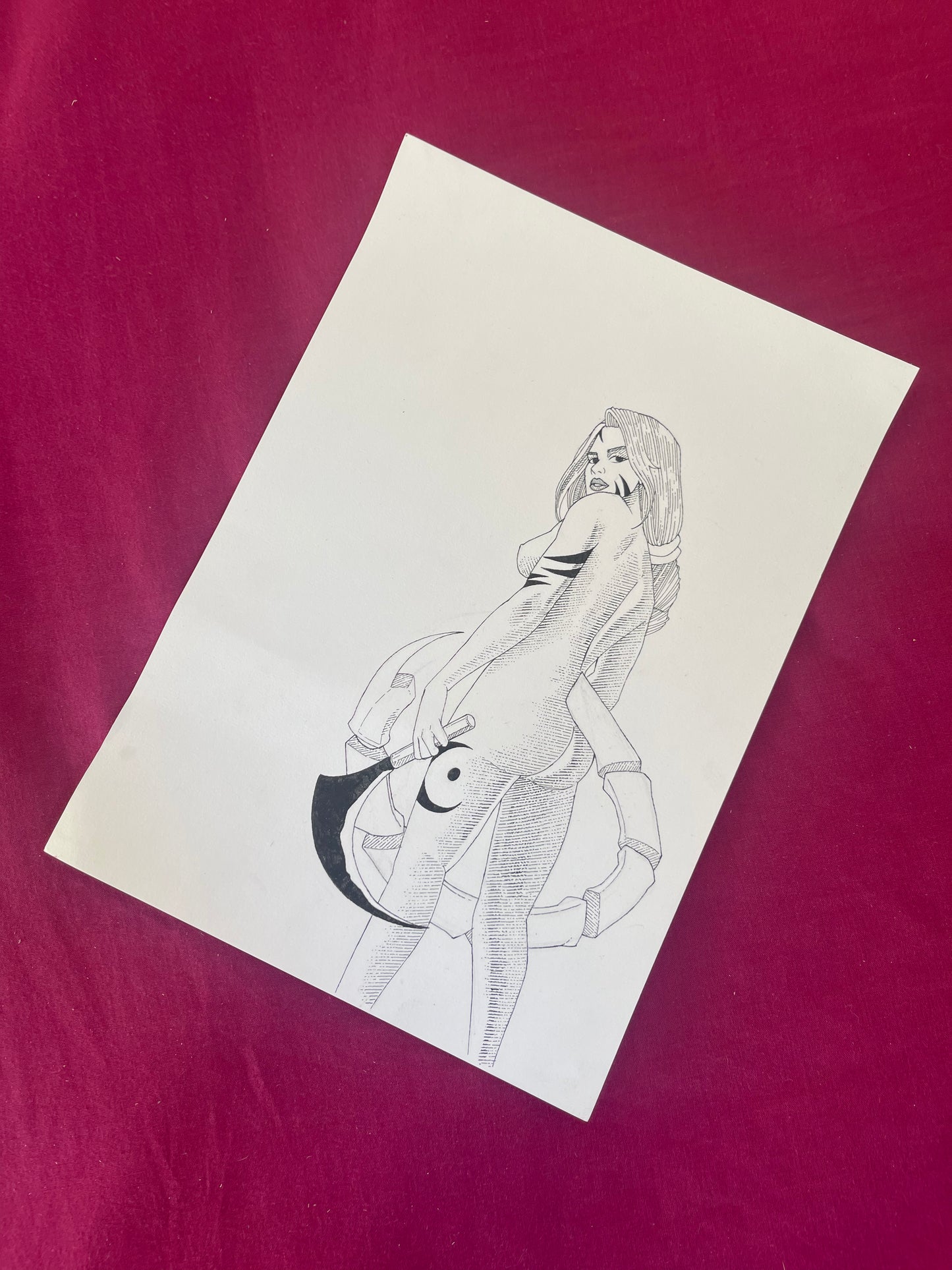 Scorpion 02 Illustration originale