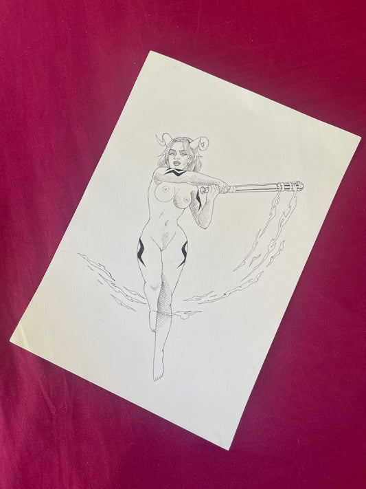 Aries 02 Illustration Original