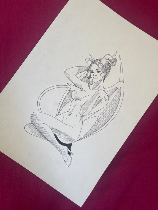 Cute Lilith Illustration Original