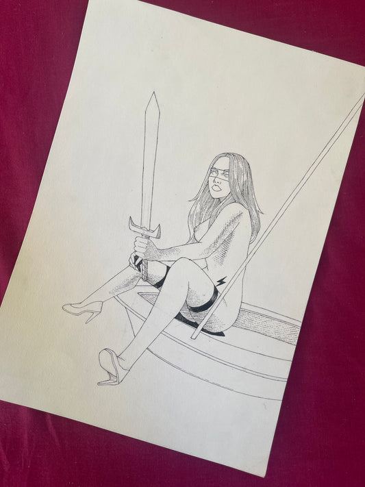 Libra 03 Illustration Original