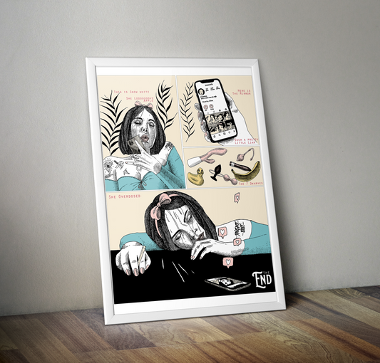 Snow white comics - big size