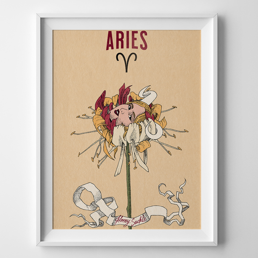 Zodiac Flowers - Aries