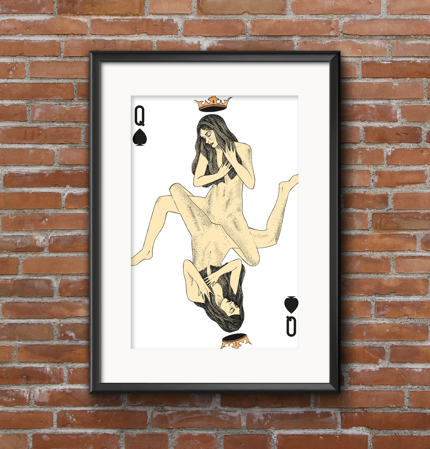 Queen of Spades - medium size