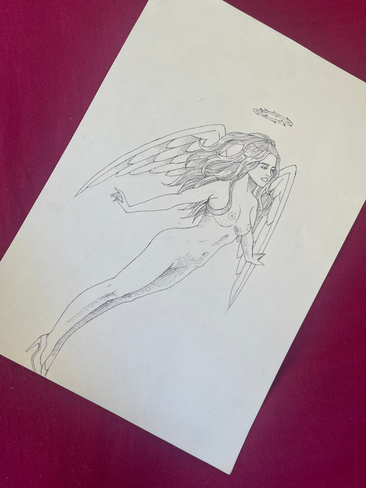 Virgo 03 Illustration Original