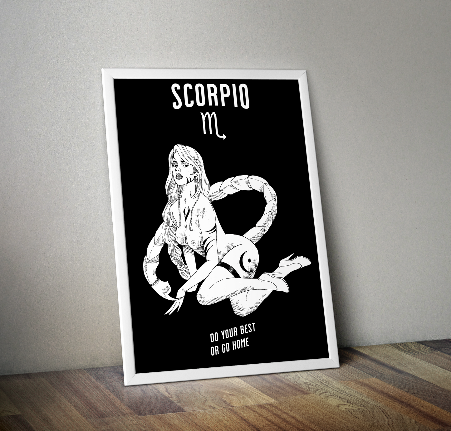 Scorpion - Noir&Blanc